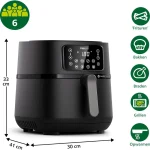 سرخ کن تک ظرف بدون روغن فیلیپس مدل HD9285 - Image 4
